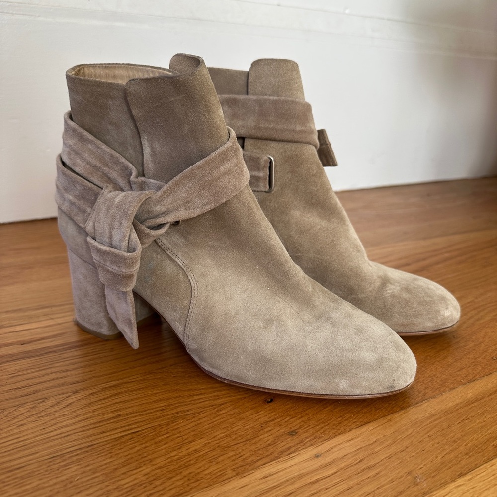 Rag & Bone Dalia Suede Ankle Boots - Size 39
